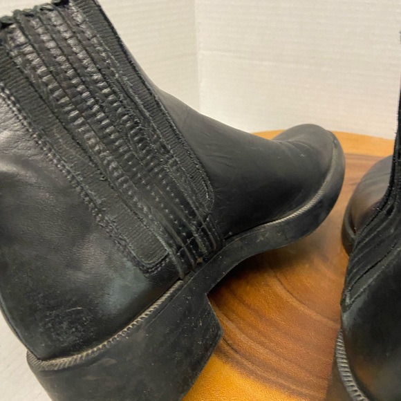 Zara Leather Slip On Boots - Picture 7 of 11